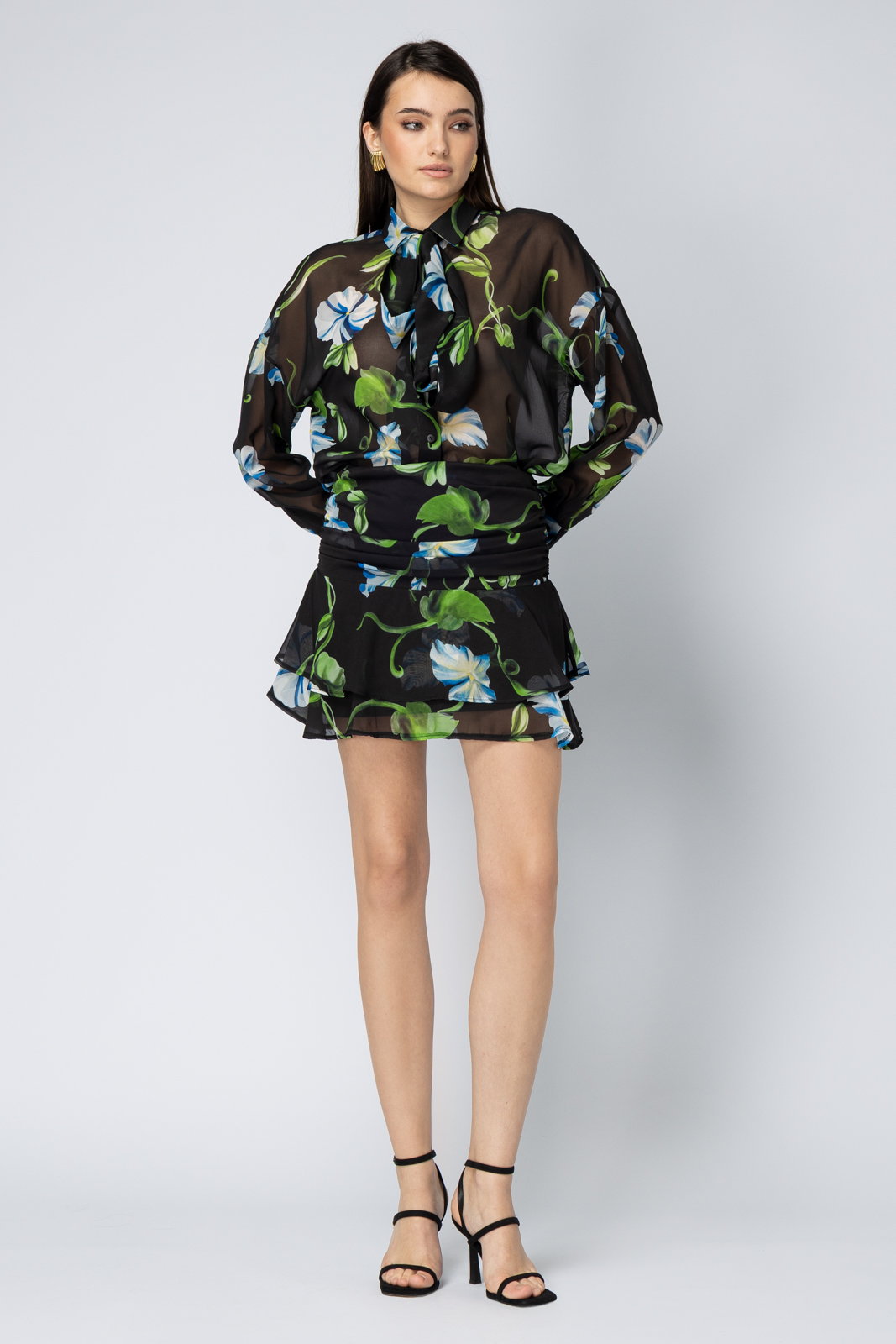 Noir mini skirt - Image 2
