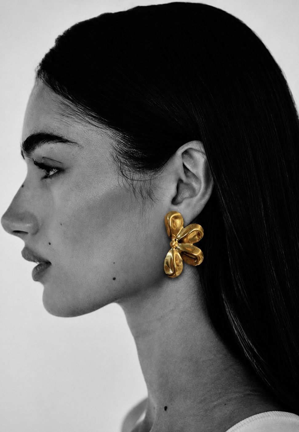 “Golden Bloom Earrings”