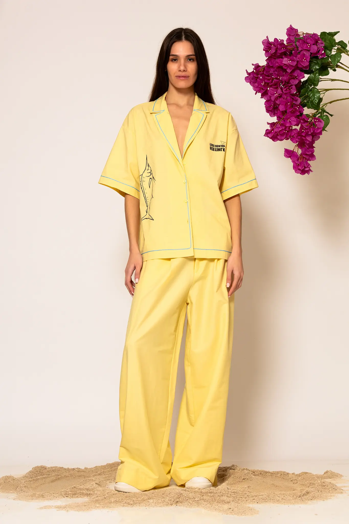 "ANTAMOMA" BAGGY PANTS