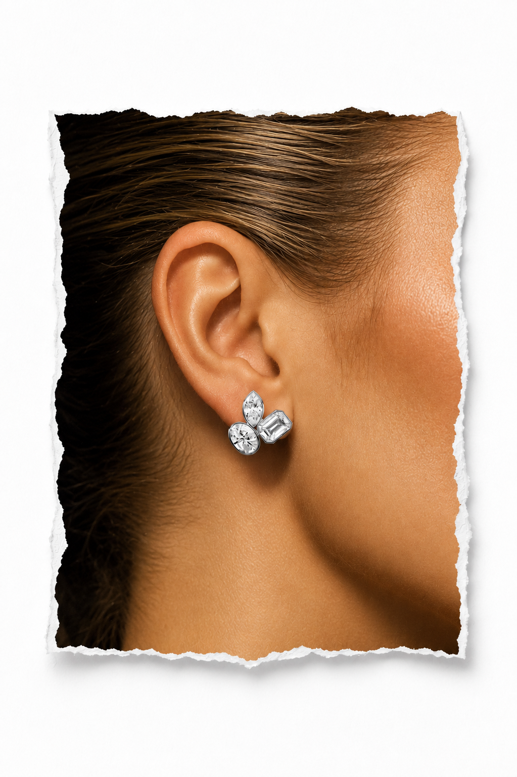 “Crystal Bloom Earrings”