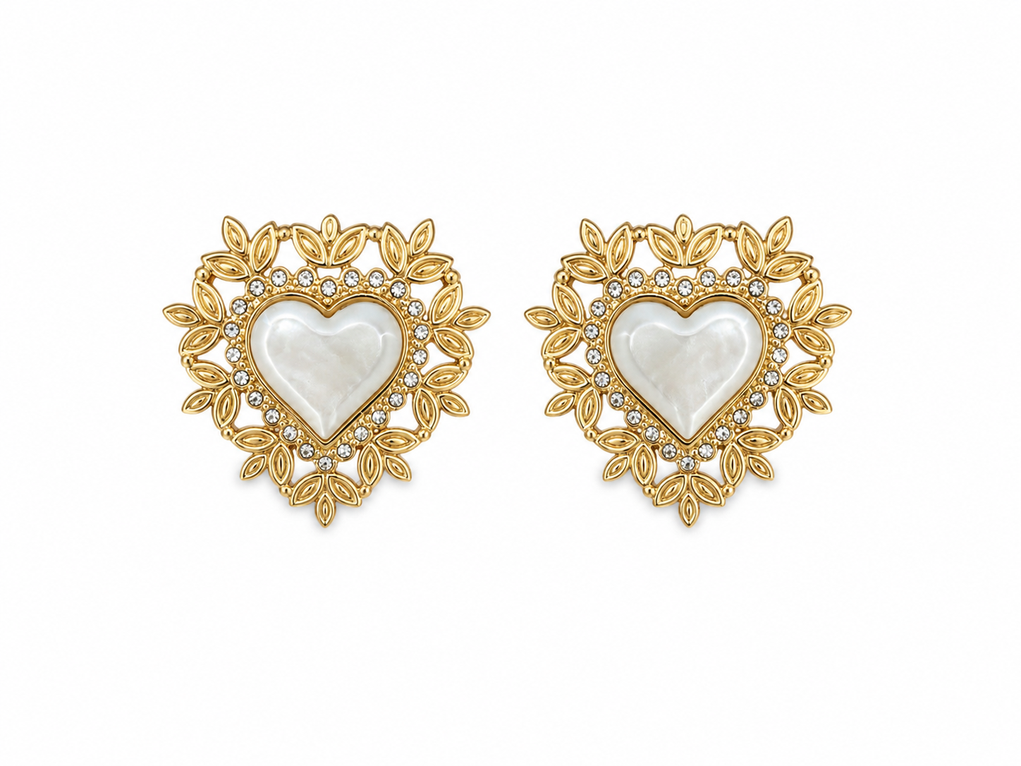 “Royal Heart Earrings” - Image 2