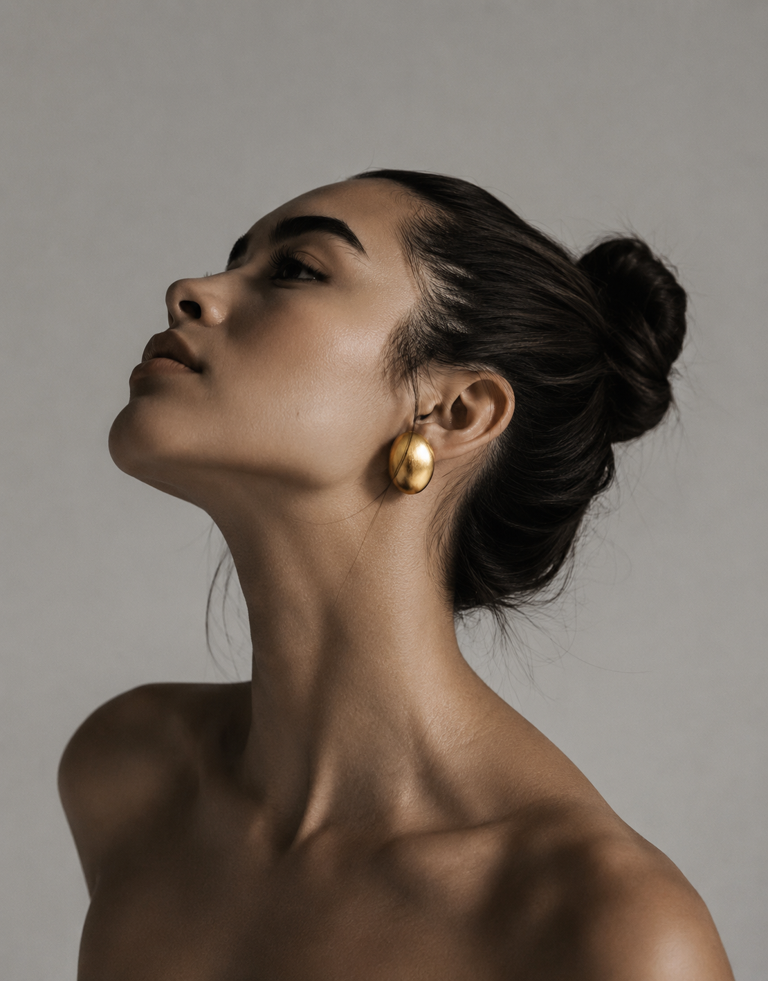 “Golden Muse Earrings” - Image 3