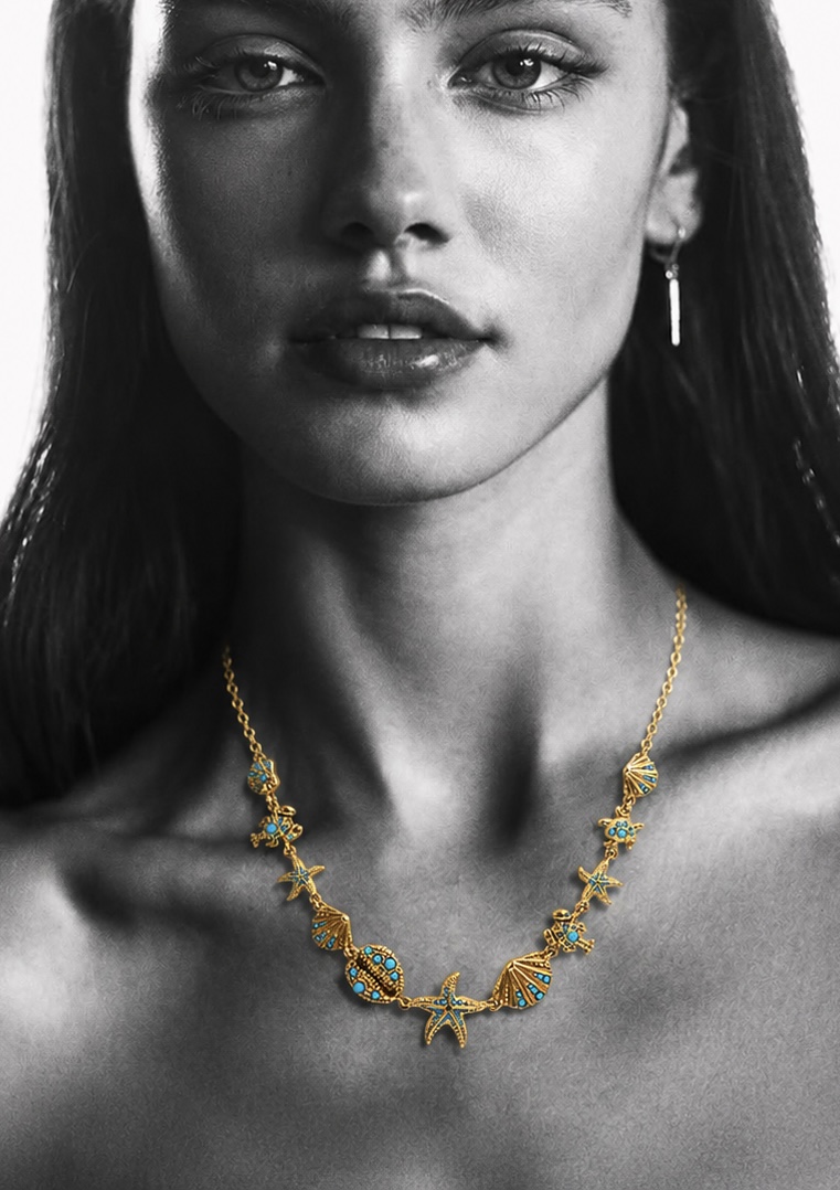 “Mermaid Treasure Necklace”
