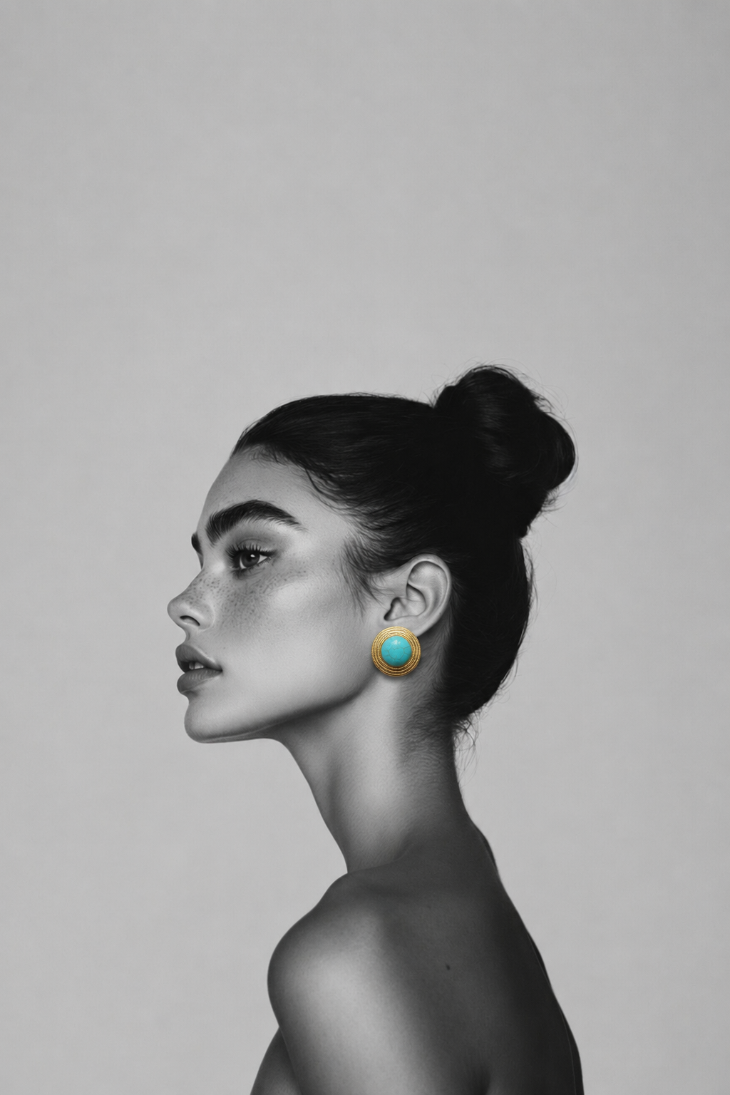 “Aegean Turquoise Earrings”