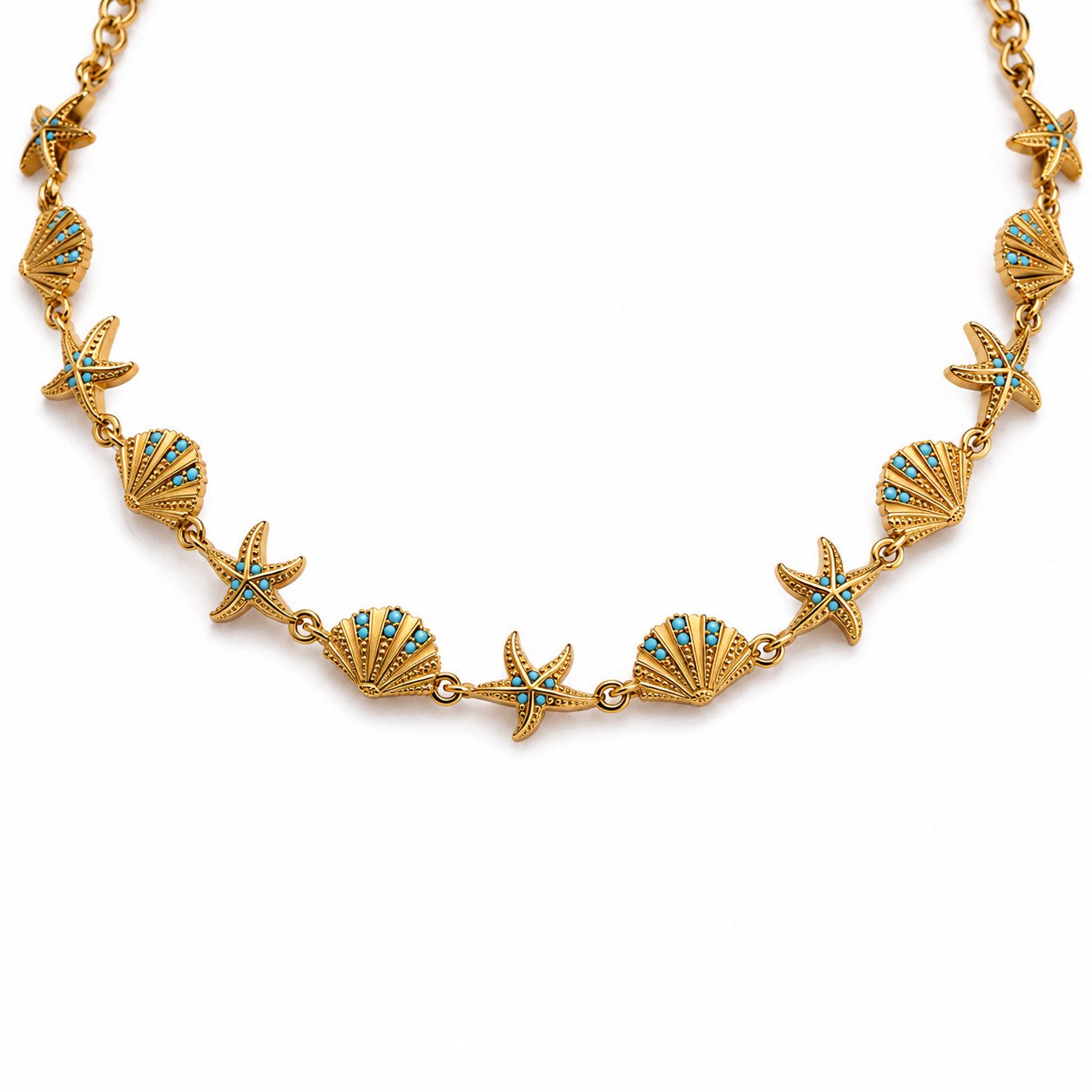 “Ocean Treasure Necklace” - Image 2