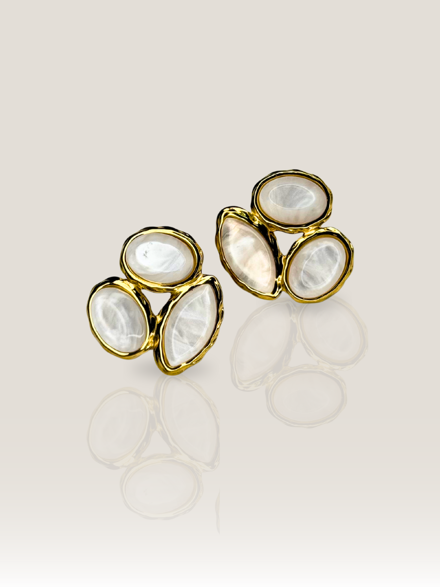 “Pearl Aura Earrings” - Image 2