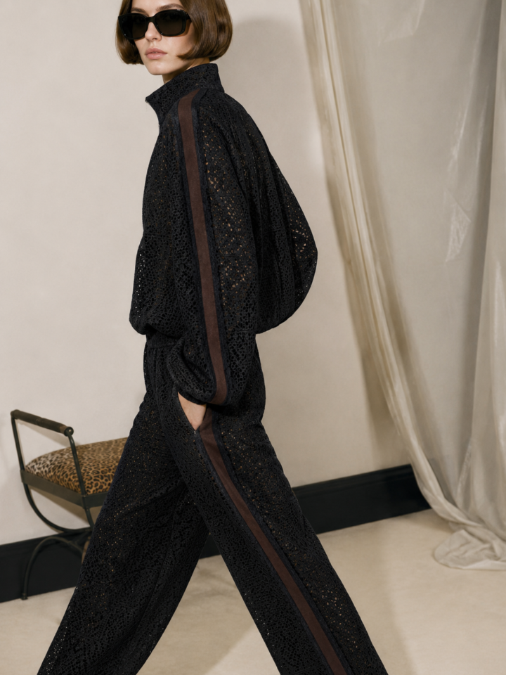Lena Lace set - black
