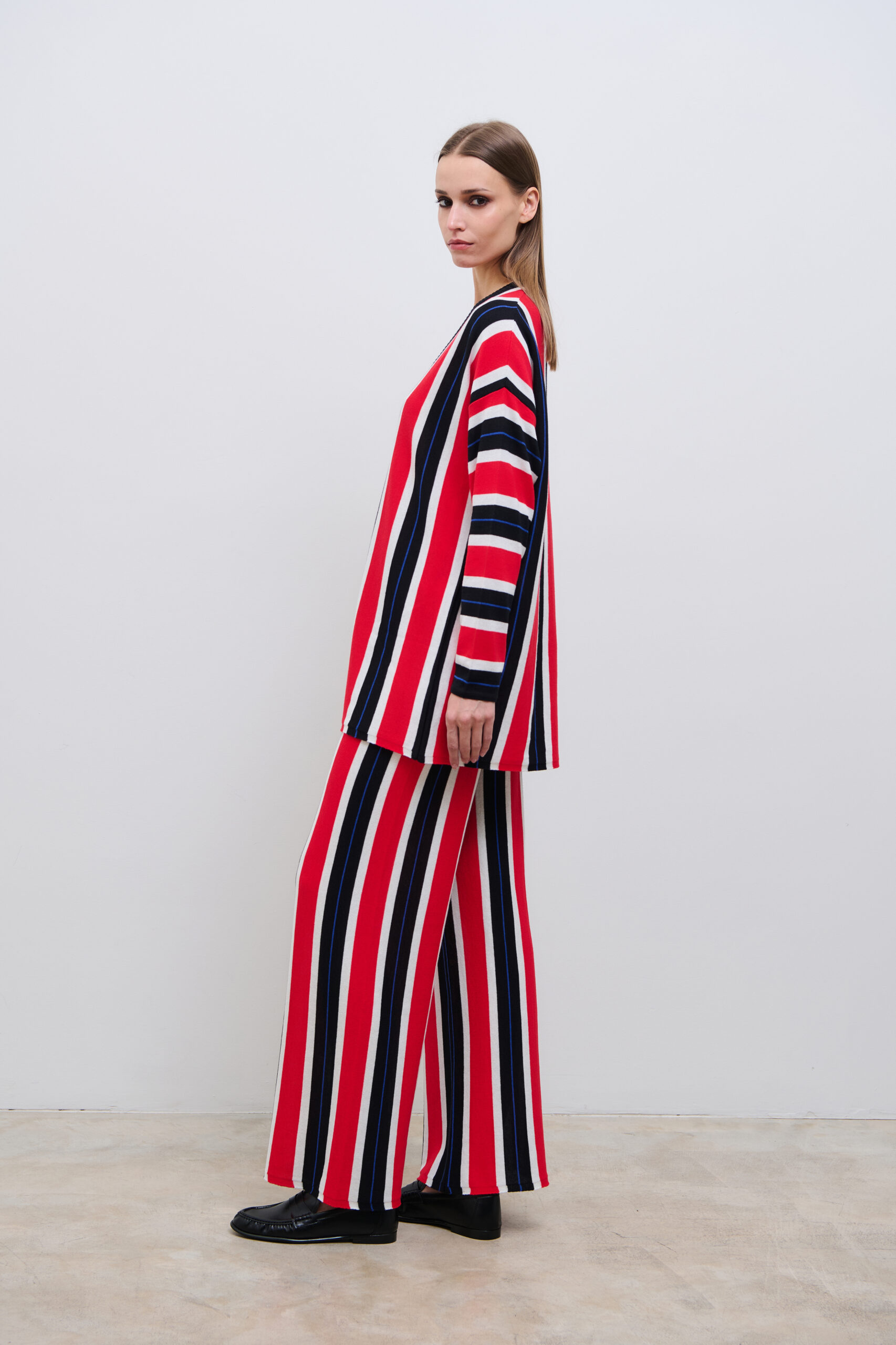 Pinstripe Cardigan - Image 3