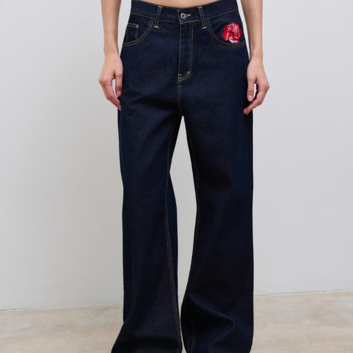Carnation denim pants